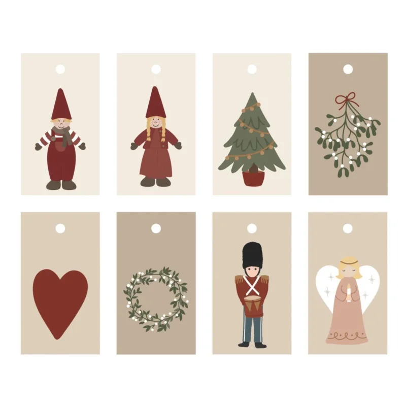 Ib Laursen - GeschenkanhÀnger 8er-Set