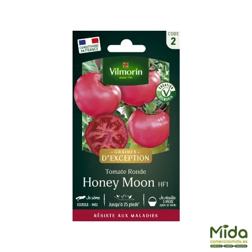 VILMORIN Semillas Tomate Ronde Honey Moon