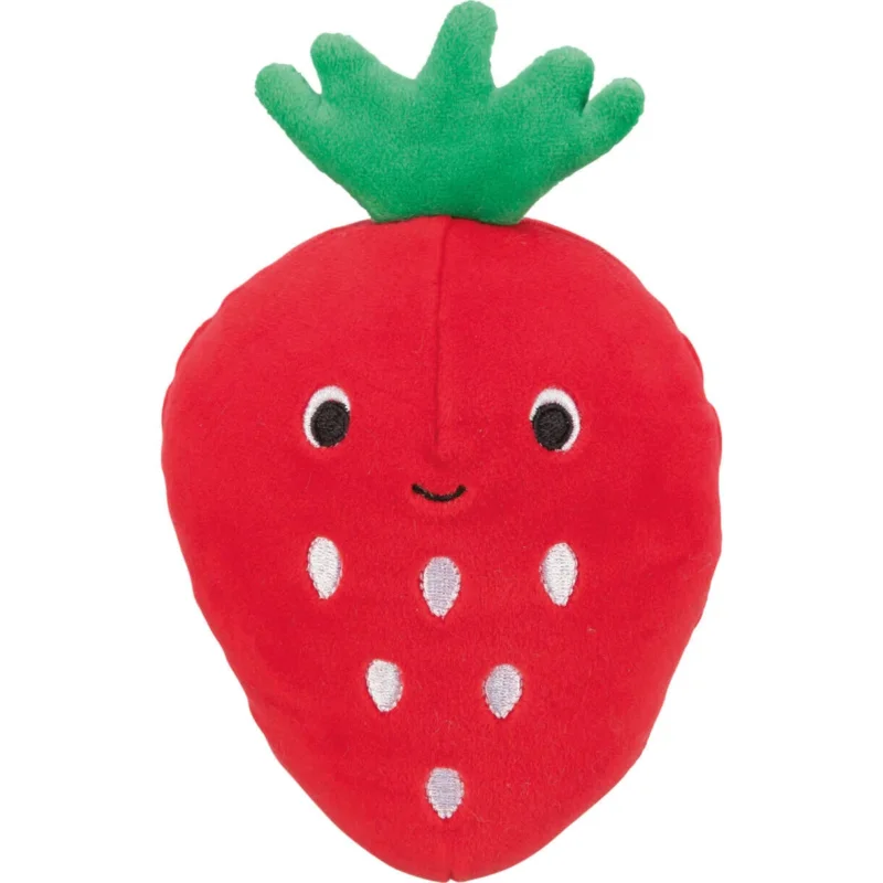 Jolly Paw Strawberry Plüschtier 17 cm Rot