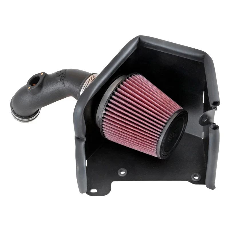 K&N, Aircharger Kit passend für Mitsubishi Lancer 2.0/2.4L 2015- (63-5506), Baumwolle, Rot