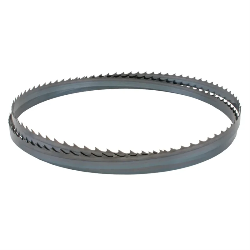 Lama professionale da 27 mm con dentatura a uncino per tagli profondi e precisi su legno massiccio, compatibile con sega a nastro LAGUNA 18BX.