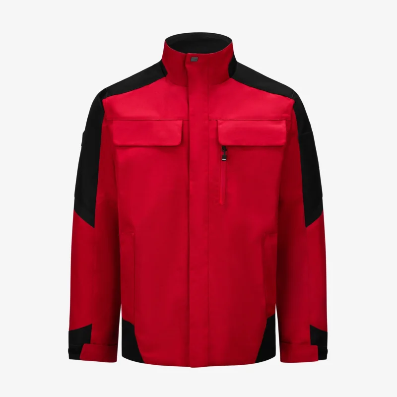 FHB Arbeitsjacke Lars Winter Rot/Schwarz 19035