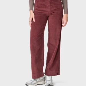 Klitmøller Collective ApS Lydia jumbo corduroy pants Pants Burgundy
