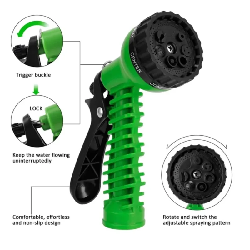 Magic Hose Flex Gartenschlauch / Wasserschlauch - grün oder blau - verschiedene Längen - | Karnz