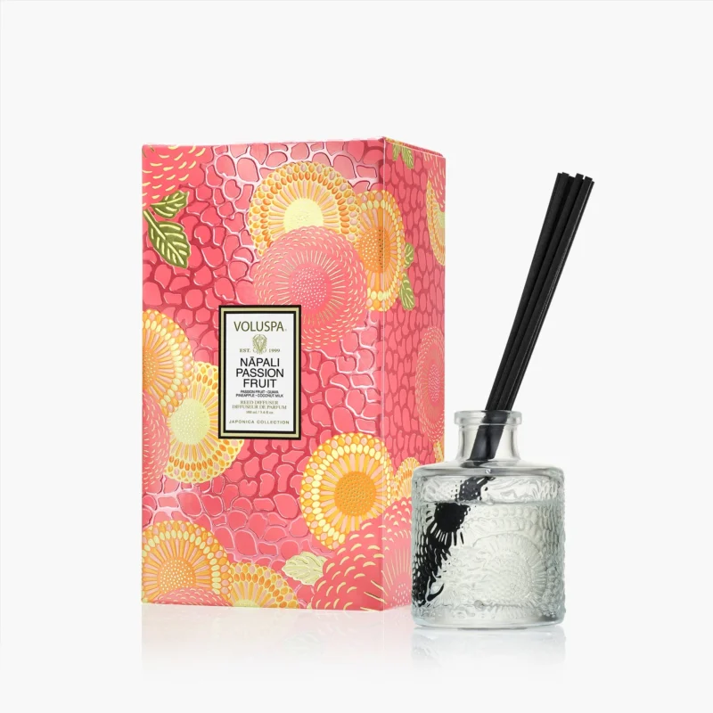 Voluspa Raumduft Nāpali Passion Fruit | Diffuser mit Duftstäbchen