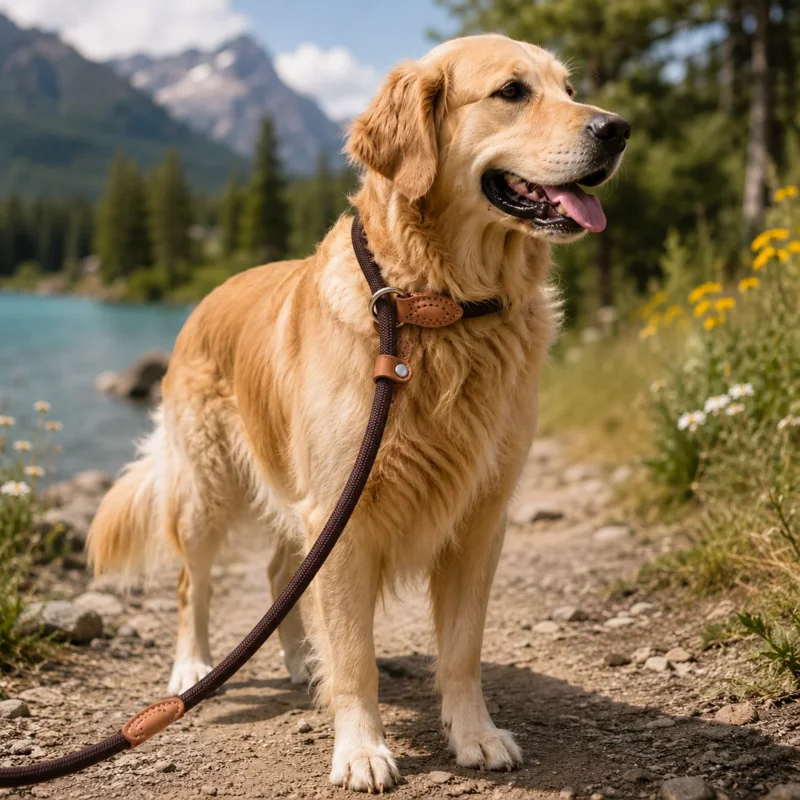 Nordspur | Pawloop Verstellbare Seil-Schlupfleine mit Halsband