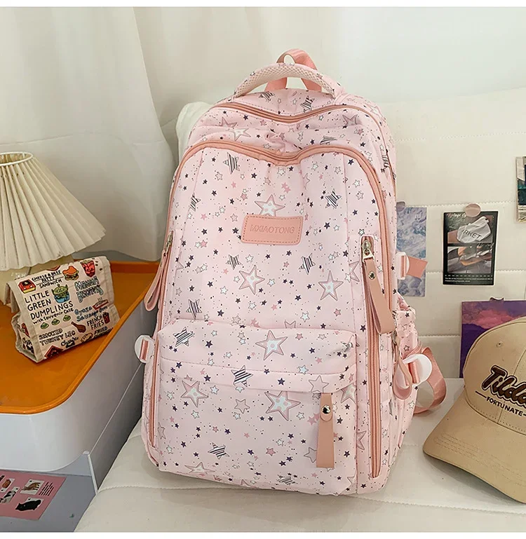 Stern-musternder Komfort Schulrucksack Brehn