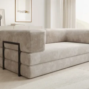 OUTLET - Designer Sofa Lazy 3 Sitzer in Cord