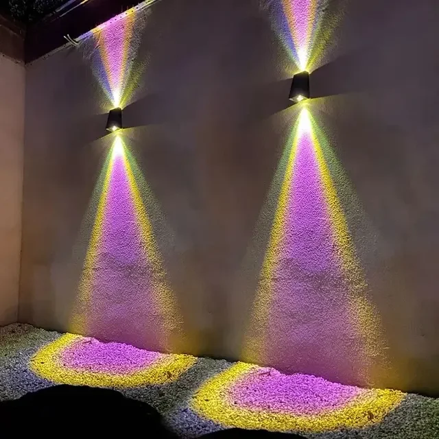 Wasserdichte Solarlichter für außen – LED-Wandleuchten für Garten & Terrasse | Brehn