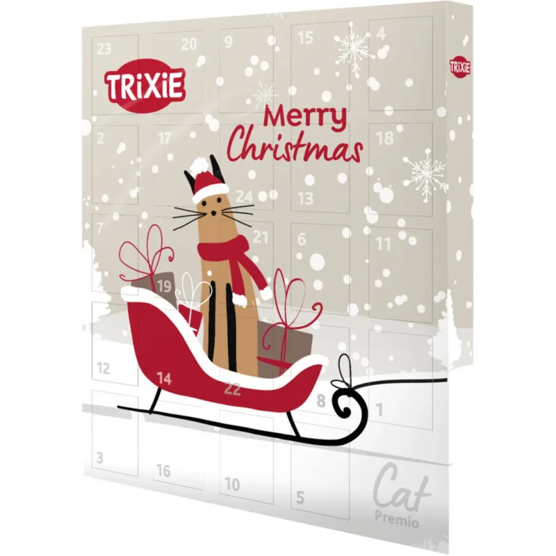 Trixie Premio Adventskalender für Katzen – mit 24 Türchen