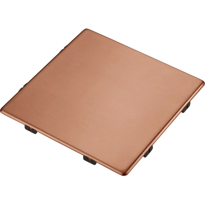 FRANKE Quad. Ablaufdeckel Copper Quadratischer Ablaufdeckel PVD 112.0717.420