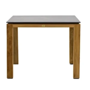 Queens Garden Gartentisch 95 x 95cm Teak/Superstone