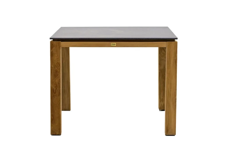 Queens Garden Gartentisch 95 x 95cm Teak/Superstone