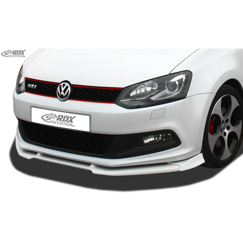 RDX Racedesign, Frontspoiler Vario-X, Passend für Volkswagen Polo 6R GTi (2009-2014), Unbehandeltes PUR