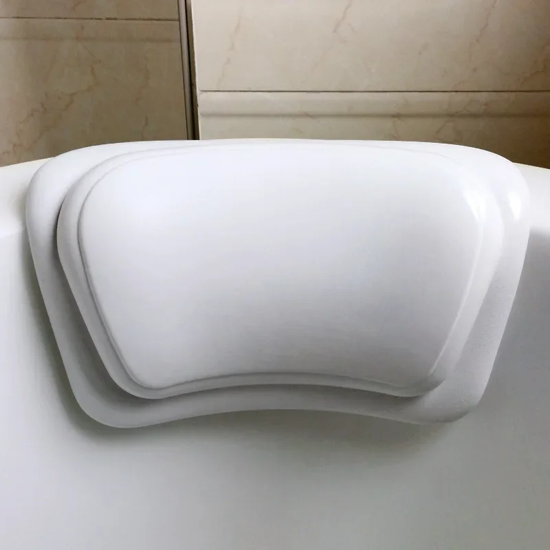 Ergonomisches Badewannen-Kissen mit Antirutsch-Saugnapf