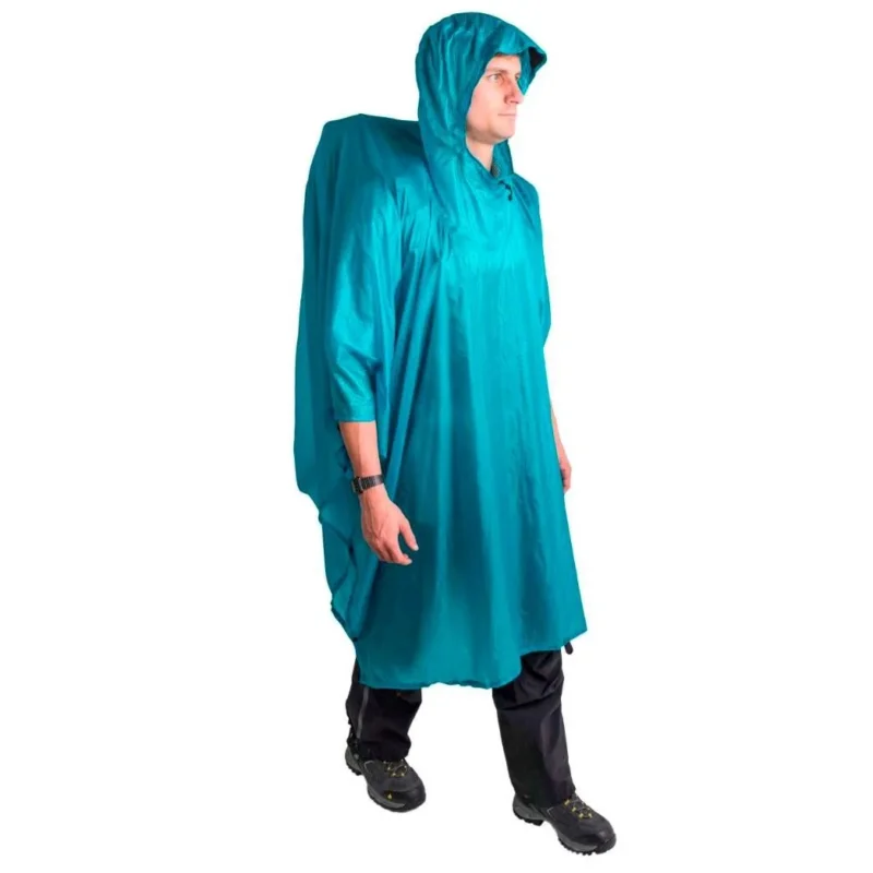 Sea To Summit - Ultra-Sil Nano Tarp Poncho // Blau-Regenbekleidung - Herren-Sea To Summit-GearFreak.de-1