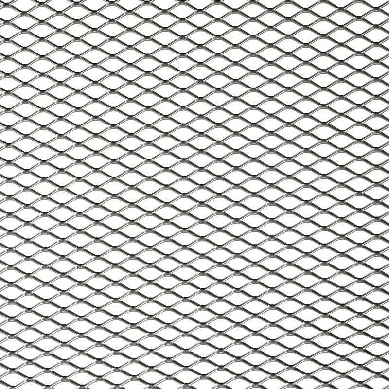 AutoStyle, Renngitter Aluminium - Rautendesign 16x8mm - 125x25cm