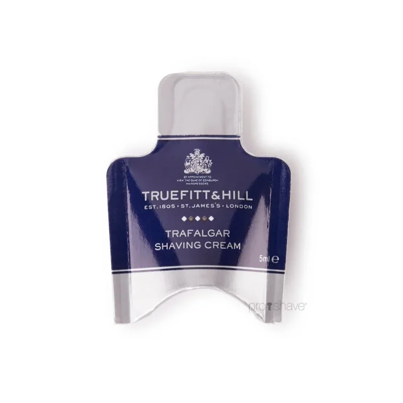 Trafalgar Rasiercreme Probenpackung, 5 ml.