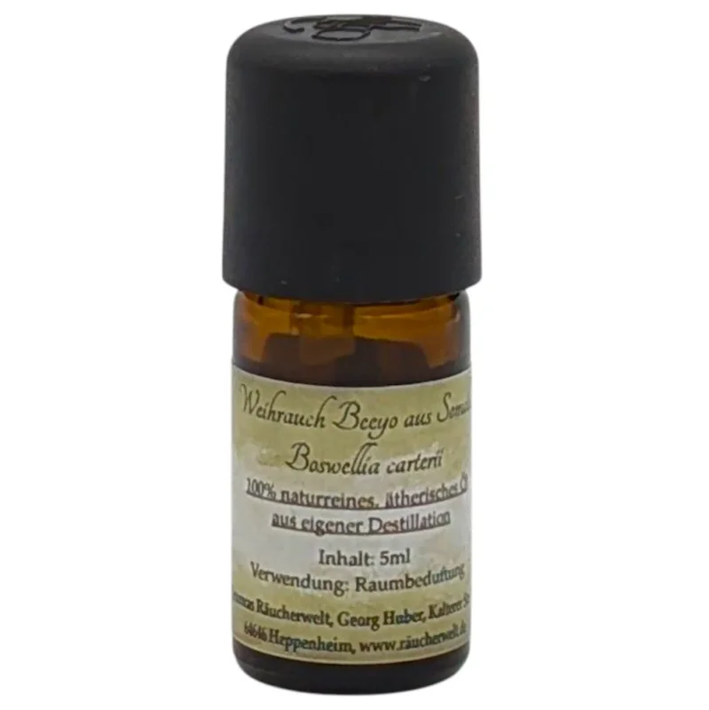 Beeyo (Boswelli carterii) Weihrauch Öl - aus eigener Destillation - 5ml