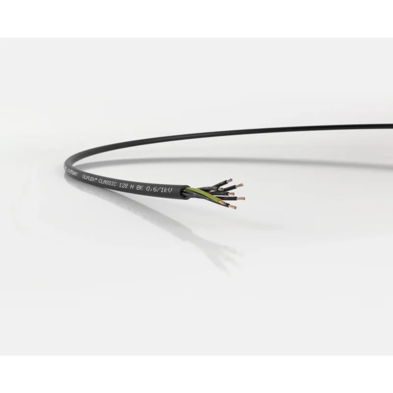 Lapp Kabel&Leitung - Energiekabel >= 1 kV, für ortsveränderlichen Einsatz ÖLFLEX CLASSIC 128 H BK 1123523/100 0,6/1 KV 5G1 − 100 Meter