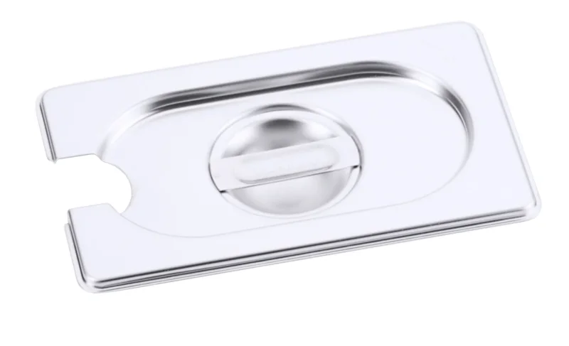 GN-Deckel mit Ausschnitt für Löffel 1/9