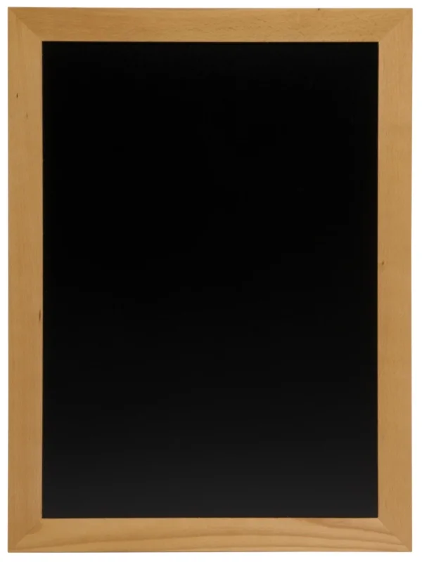 Wandkreidetafel, teakfarben 76,5 cm
