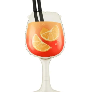 Folienballon Aperol-Spritz Glas 34 x 100 cm