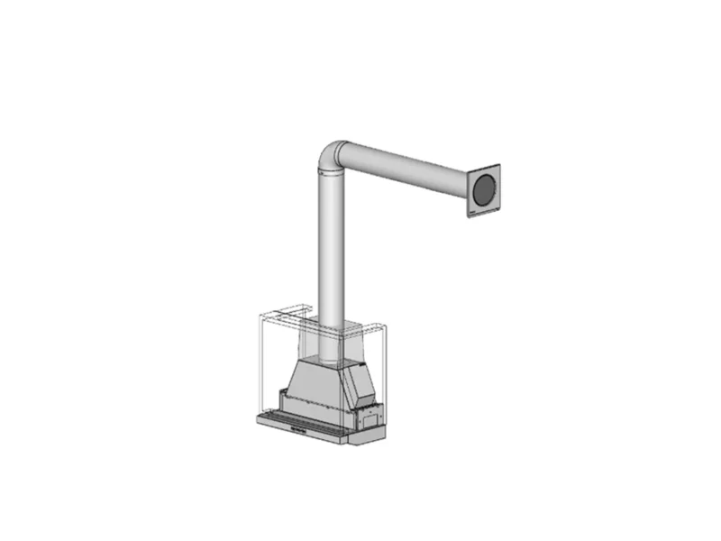 Berbel 1090078 Abluft-Set ECO I - Rund 125 bT