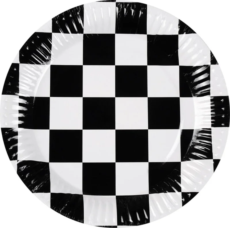 Borden Racing Papier 23cm 10st van Boland koop je bij Partywinkel