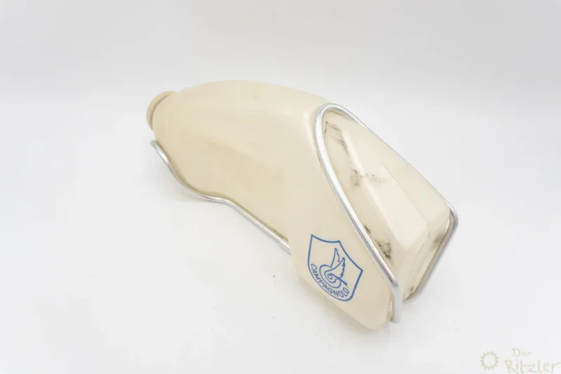 Campagnolo Trinkflasche Vintage Borraccia Biodinamica 900 mit Halterung Rennradflasche