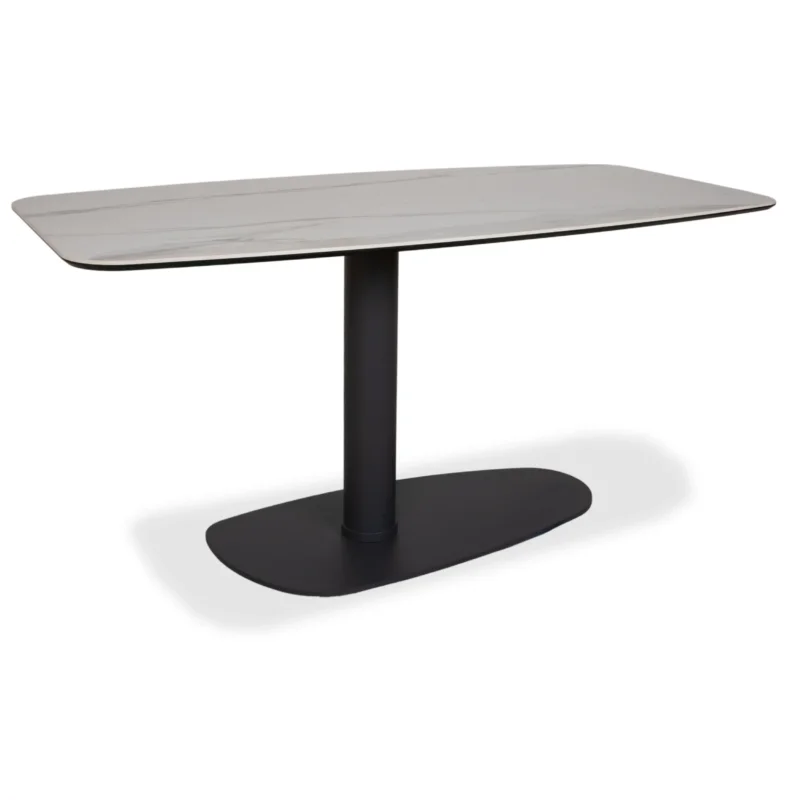 Cattelan Italia Ipanema Keramik Esstisch Creme Wohnzimmer 158 x 78 cm