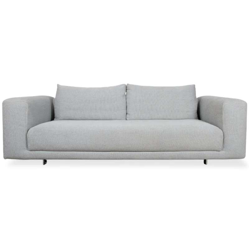 COR Moss Stoff Dreisitzer Grau Sofa Couch