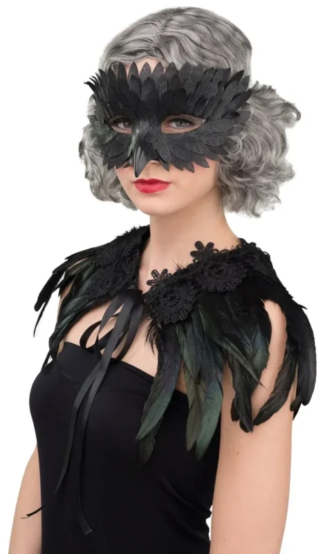 Dames Oogmasker Raaf van Orlob koop je bij Partywinkel