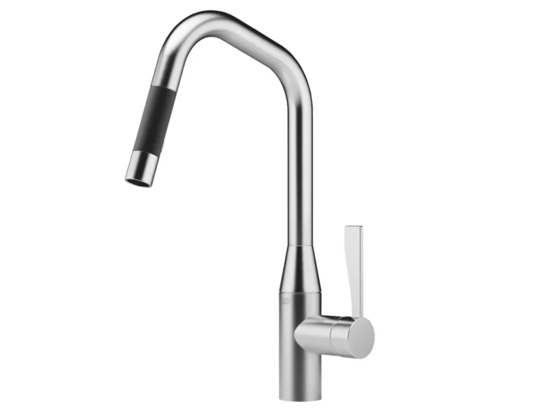 Dornbracht Sync Pull-Down Chrom Gebürstet (Edelstahl-Look) 33 875 895-93 Hochdruckarmatur