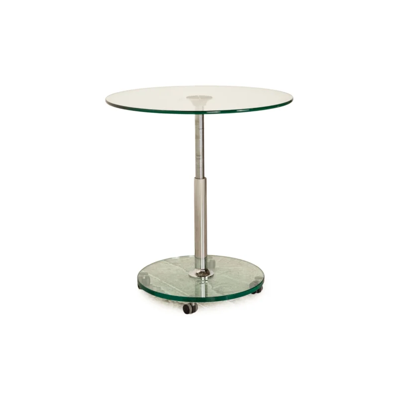 Draenert Lift Couchtisch Glas Silber Funktion