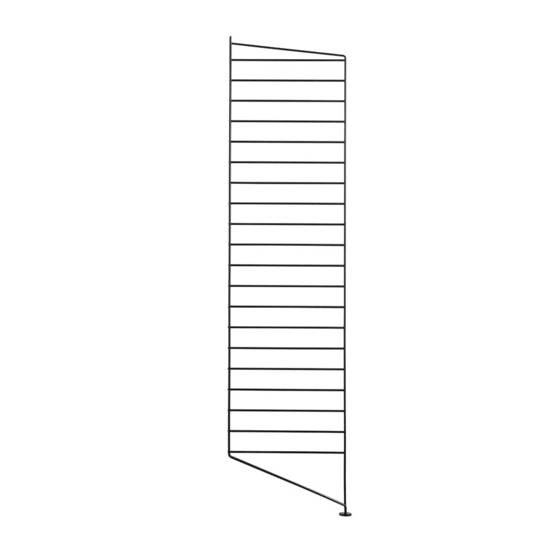 String Furniture Bodenleiter T30 x H115, Schwarz, 1er Pack
