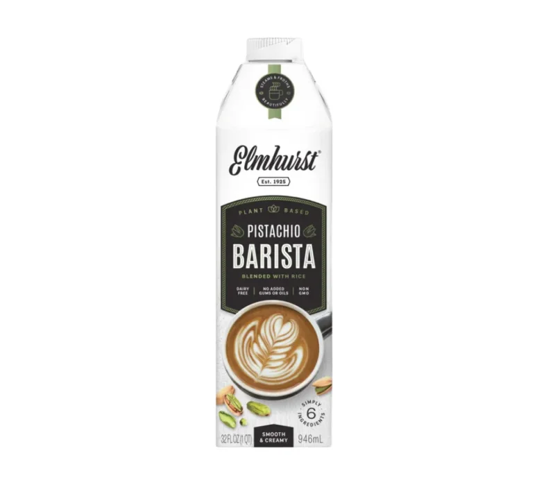 Barista Pistachio von Elmhurst online bestellen – veganer Pistaziendrink für Kaffee & Lattes