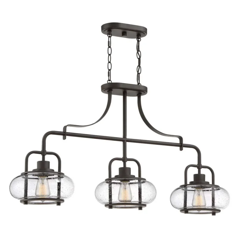 Trilogy 3-flammige Inselleuchte - Olde Bronze - Elsteadlighting - leuchtengrosshandel24