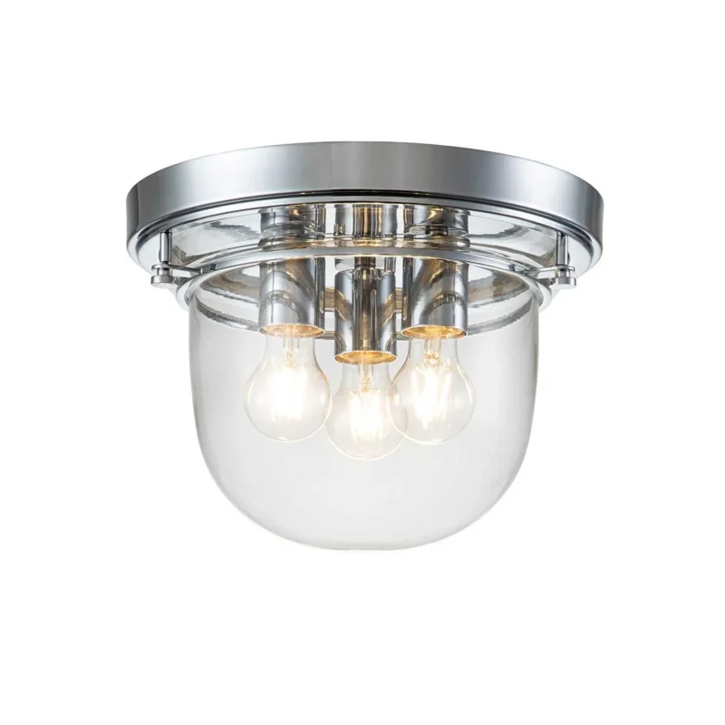 Whistling 3 - flammige Deckenleuchte - Chrom poliert - Elsteadlighting - QZ - WHISTLING - F - PC