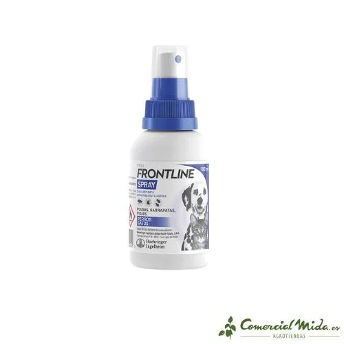 FRONTLINE Spray 100ml Hunde und Katzen gegen Flöhe, Zecken und Läuse