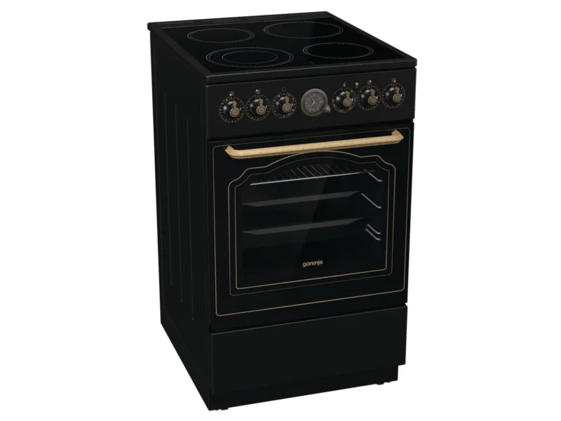 Gorenje Classico Collection GECS5B70CLB Standherd Schwarz