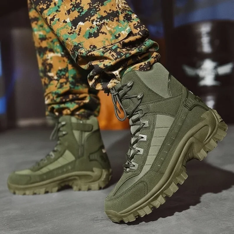 Herren Winterstiefel mit Schnürdesign für kalte Tage