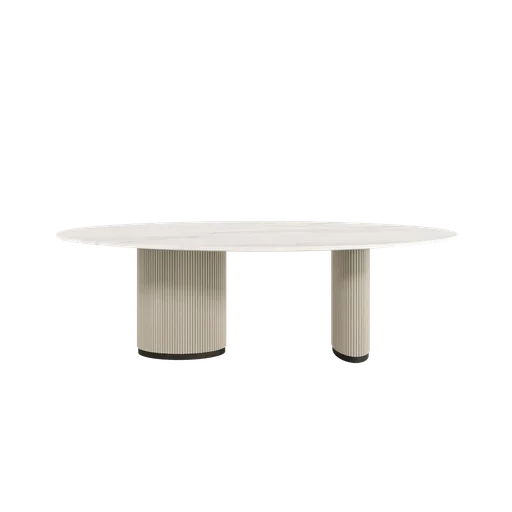 Casa Magna GRACEFUL Esstisch 250 · Naturstein Kategorie A – 250 × 125 × 76 cm – Ansicht 1