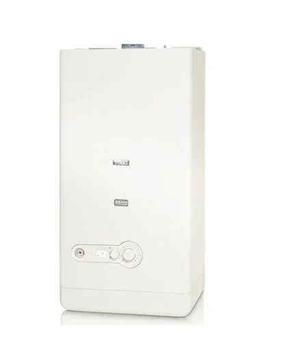 caldaia a gas riello start ar 25 kis metano a condensazione completa di kit fumi new erp