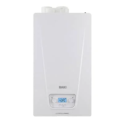 caldaia baxi luna classic 24 kw a condensazione low nox completa di kit scarico fumi metano o gpl novita wi fi optional