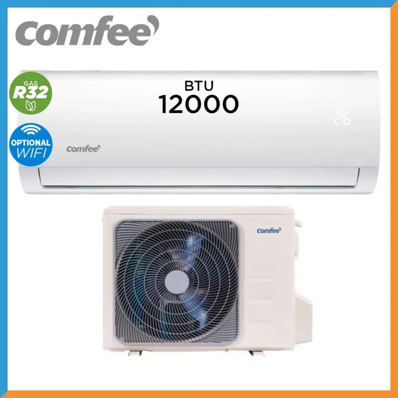 climatizzatore condizionatore comfee inverter serie sirius eco 12000 btu sirius e 12 r 32 wi fi