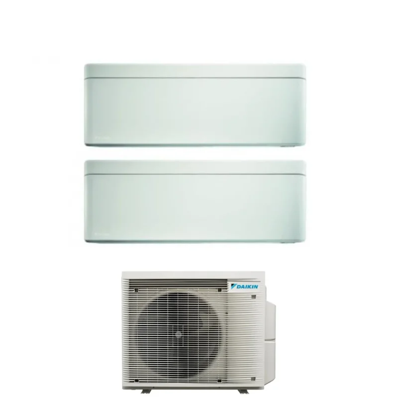 climatizzatore condizionatore daikin bluevolution dual split inverter serie stylish white 9_9 con 2mxm40m n r 32 wi fi integrato 9000_9000 colore bianco garanzia italiana