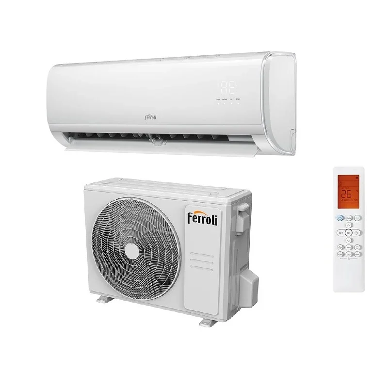 climatizzatore condizionatore inverter ferroli giada s 12000 btu wi fi integrato alexa e google home novita