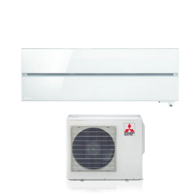 climatizzatore condizionatore mitsubishi electric inverter serie kirigamine style ln 9000 btu msz ln25vgw r 32 wi fi bianco solido