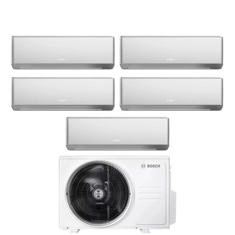 junkers bosch condizionatore penta split bosch climate 7000i silver 77799 con 5000m 1054 e r 32 wi fi integrato